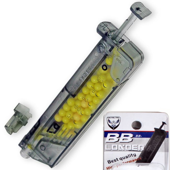 MetalTac Airsoft Speed Loader with Capacity of 100 Bbs