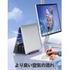 VAYDEER Laptop Stand PC Stand Vertical 2 Stand Holder Adjustable Width ABS Plastic for Tablet/iPad/MacBook Pro Air Vertical - Black