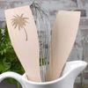 Large 'Palm Tree' Wooden Cooking Spatula (SA00015737)