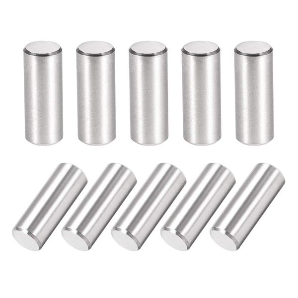 uxcell Dowel Pins mm x mm 304 Stainless Steel Cylindrical Shelf Support Pins 10pcs 6mm X 16mm