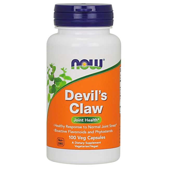 NOW Foods Devil's Claw, 100 Veg Capsules