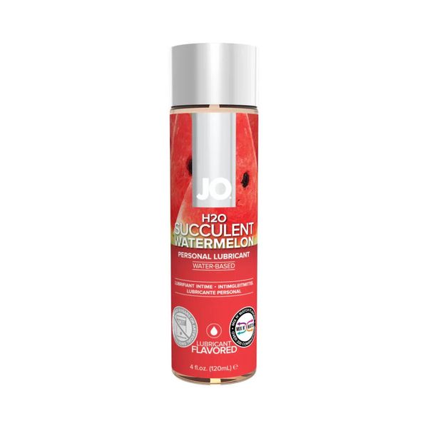 JO H2O Succulent Watermelon Flavored Water Based Personal Lubricant - 4 oz