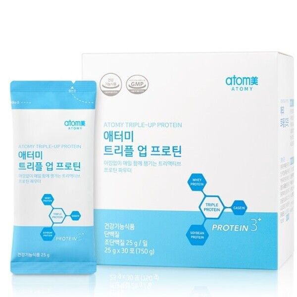 ATOMY Triple Up Protein 25g 30EA Premium protein Easy Stick Powder made in Korea