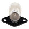 sparefixd Light Bulb & Holder to Fit Whirlpool Microwave