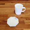 Super Cool Creations Coasters - Octagonal - Mirrored - 6 Set