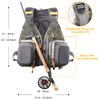M MAXIMUMCATCH Maxcatch Fly Fishing Vest Mesh Vest Free Size