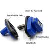 RioRand Trigger Lock 3 Digit Combination Gun Lock Gun Trigger Lock Accessories Blue (1PC)
