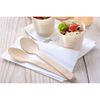GRÄWE Bamboo Spoons Set of 25 Disposable Cutlery 16.5 cm
