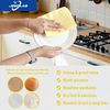 JEBBLAS Disposable All-Purpose Kitchen Cloths - 30x53cm, Colour Coded, 30pcs