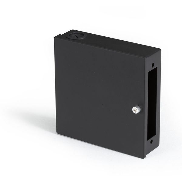 Black Box Wallmount Mini Fiber Enclosure, 1-Slot Adapter