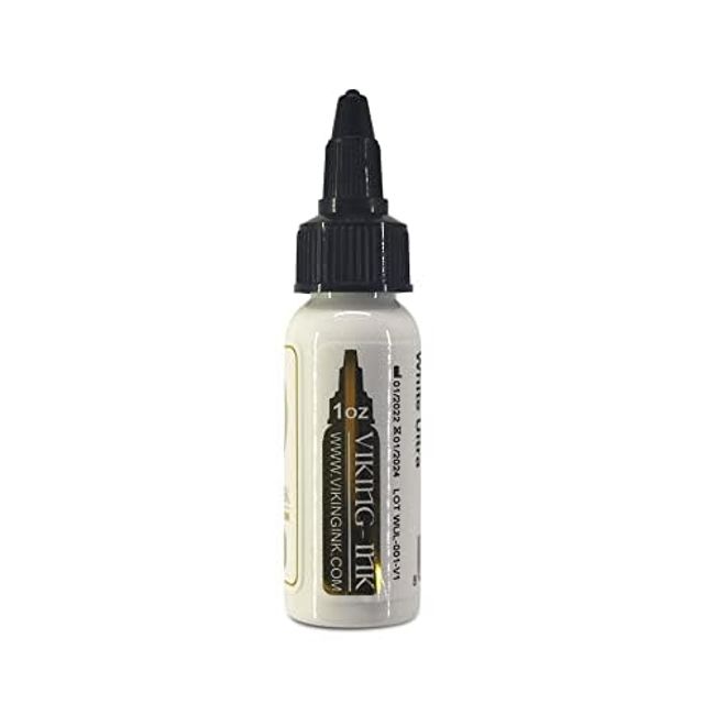 Viking Ink Ink White Ultra Tattoo Tinte, 30 ml