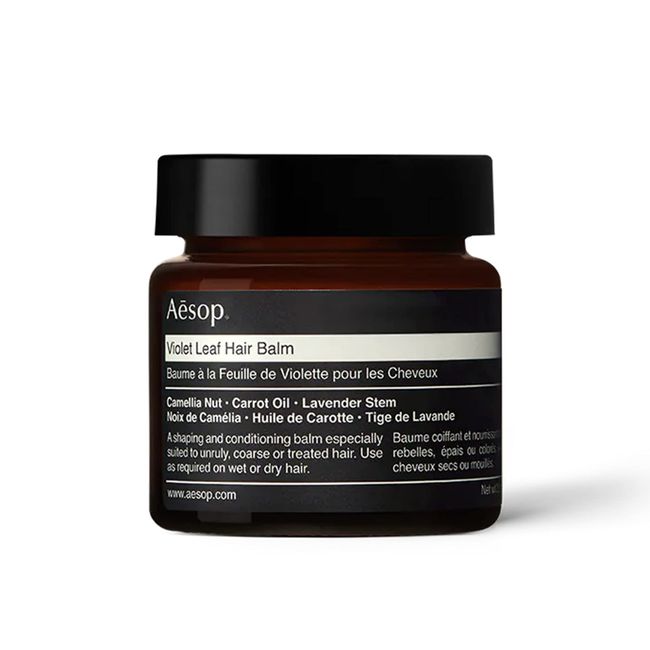 Aesop Violet Leaf Hair Balm | 60mL/2.02 oz | Paraben, Cruelty-free & Vegan