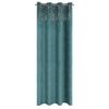 shumee Velvet Curtain with Ruffle 140 cm x 250 cm