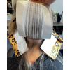 FRAMAR Tierdruck Strähnenfolie Für Friseur - Alufolie Friseur, Alufolie Für Strähnen Set, Haarfolie, Strähnchenfolie, Friseur Folie Strähnen, Strähnchen Folie, Haarfarbe Zubehör, Friseur Zubehör -pop
