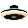 18" Smart Ceiling Fan with Light Alexa Siri Google Assistant w/Bluetooth Speaker