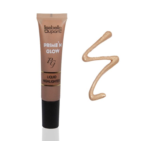 Isabelle Dupont Make Up New Prime N Glow Liquid Highlighter (Sunset Bronze), Pack of 1