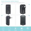 SLLEA AC Adapter Charger for Philips Norelco Multi Groomer Trimmer MG3750/50 Beard Face Nose Ear Hair HQ840