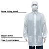 Colad White Lightweight Durable Nylon Protective Spray Paint Lab Coat (X-Large)