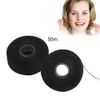 8 Pack 50M Bamboo Charcoal Dental Flosser Built-in Spool Wire Toothpick Flosser Dental Floss Replacement Core Mint Flavor Charcoal Floss Picks(Black)
