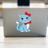 Cute Cat Sticker, Car Window, Accessories, Auto Decal for Car Window Size 4''