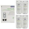 Masterpart compatible with Delonghi EcoDecalk Mini Coffee Machine Maker Cleaner Descaler 4 x 100ml Sachets