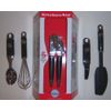 KitchenAid 5 Piece Gadget Set Black