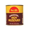 MUSTARD PWDR ORIENTAL HOT , 12 x 3 OZ