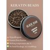 0.9 OZ Hair extension keratin granules (light brown)