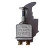 Tiwerlfe Push Button Switch 12v 75 Amp SPST with Push/Pull Switch, Chrome Knob, Heavy Duty Toggle Switch, Switch Puller
