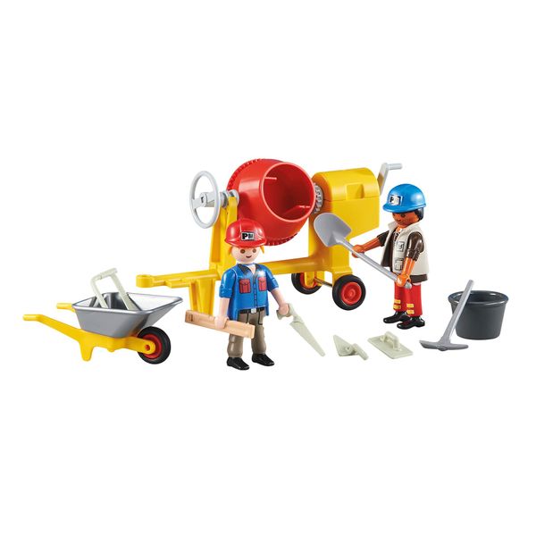PLAYMOBIL 6339 2 Construction Workers with Foil Packaging