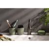 Present Time Bathroom Accessory Set Neat - Grayed Jade (PT3922GR)