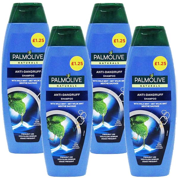 Pallmolive Naturals Anti Dandruff Shampoo with Wild Mint PMP 350ml (4)