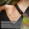 Men's Titanium Magnetic Linked Bracelet | Double Magnet Strength with Powerful Rare-Earth Neodymium Magnets | Adjustable Length with Steel Resizing Tool (Brushed Black)