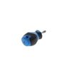 GEDORE Screwdriver Phillips PH2 small, Mini screwdriver short, 3-component handle, length 81 mm, 2161 PH 2