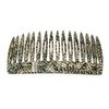 French Amie Classy 16 Teeth Opera Handmade Medium Celluloid Acetate Side Hair Comb
