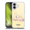Head Case Designs Compatible with Apple iPhone 16 Soft Gel Case - Officially Licensed Peanuts Sunset Beach Snoopy