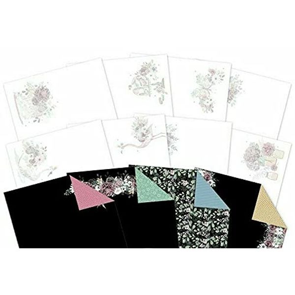 Hunkydory - Floral Elegance - Inserts & Papers - 36 Sheets