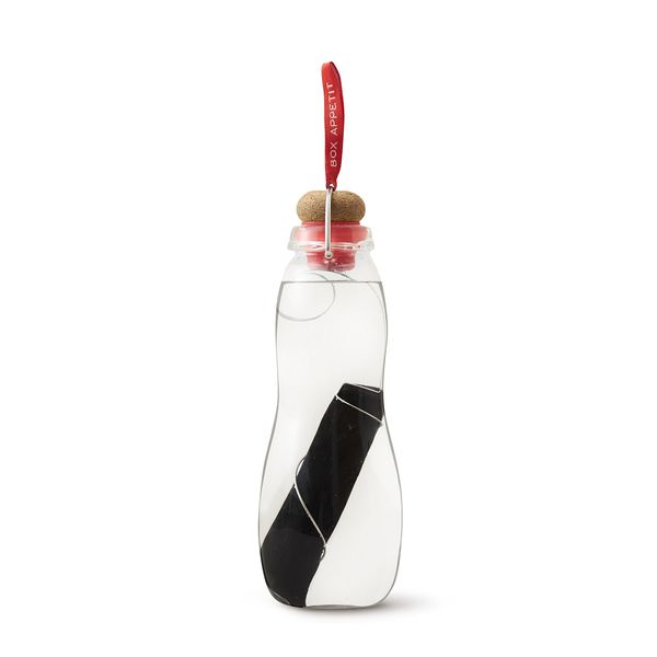 BLACK + BLUM Unisex's Eau Good Glass Water Bottle, Red, 650ml