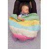 Knitting Pattern for Babies Blanket, Babies Double Knitting Blanket Pattern, Patchwork Design, Double Knitting Babies Afghan Pattern, DK Knitting Pattern, KP624