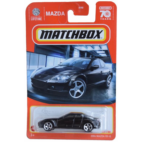 Matchbox 2004 Mazda RX-8, Black 49/100
