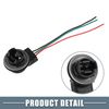 A ABSOPRO 3157 Bulb Socket Harness Wire for LED Brake Turn Signal Lights