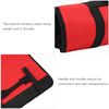 Lairun Red Portable Tool Roll Bag, Multi Pockets, Foldable, Car & Garage Storage