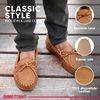 Minnetonka Men's Moosehide Classic, Chocolate, 11.5 W US