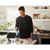 KitchenAid KHBBV83VB Cordless Variable Speed Hand Blender with Chopper and Wh...