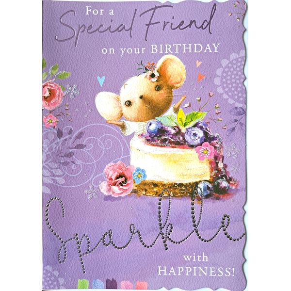 For A Special Friend On Your Birthday Card.