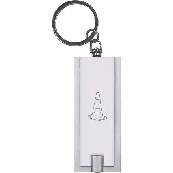 Azeeda 'Traffic Cone' Keyring LED Torch (KT00030730)