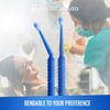 800 (8 Kegs) White Eyelash Extension Micro Brush Lash Tools Superfine Tips