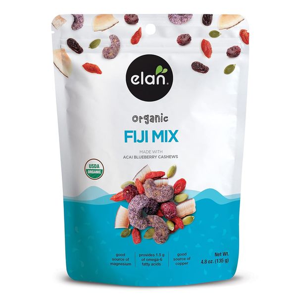 Organic Fiji Mix, 4.8 Oz, Non-Gmo, Gluten-Free, Vegan, Kosher, Dried Fruits (Dri