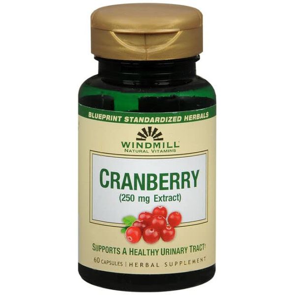 CRANBERRY CAP EXTC 250MG WMILL 60
