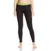 Erima Damen Concept Long Tights, Black/Lemon Green, 40